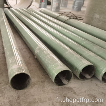 Application spéciale FRP GRP Pipe de diamètre différent